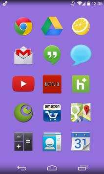 Azur・clear launcher screenshot 1