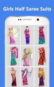 Girls Half Saree Photo Editor screenshot 14