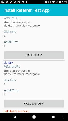 Install Referrer Test App screenshot 2