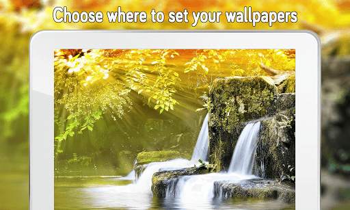 Waterfall Wallpaper (4k) screenshot 3