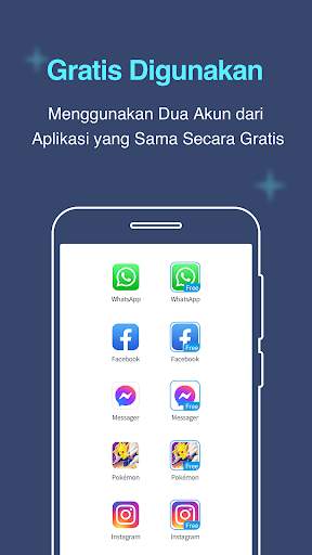 Beberapa Akun: Ruang Ganda screenshot 2