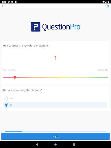 QuestionPro - Offline Surveys screenshot 12