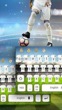 Real Uniform Football Keyboard screenshot 1