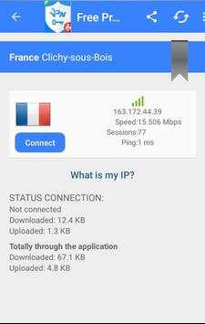 Free Proxy Vpn screenshot 3