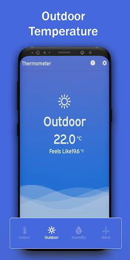 Thermometer Indoor Outdoor Temperature screenshot 1