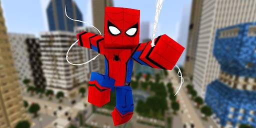 Spider Web Man Mod for Minecraft screenshot 3