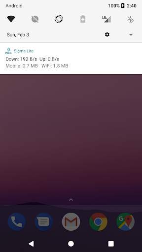 Sigma Lite - Internet Speed Meter screenshot 6
