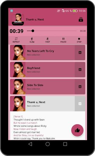 Ariana Grande Songs Lyrics Offline (New Version) screenshot 11
