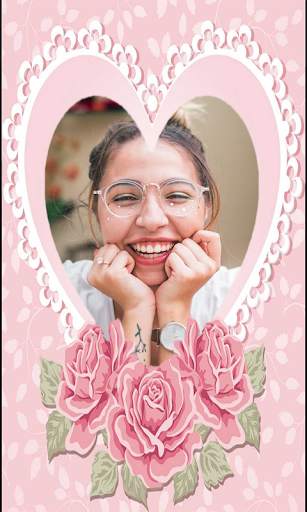 New Lovely Flower Photo Frame 2021 New Model 5 تصوير الشاشة