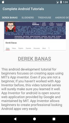 Complete Android Tutorials скриншот 7