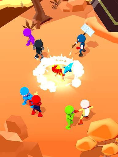 3D Stickman Master - Street Gangs Fight скриншот 9