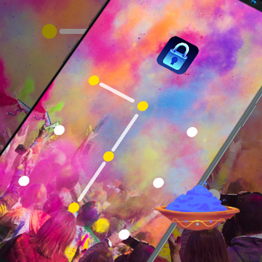 App Lock Master Holi Theme आइकन
