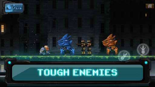 Guntoss – Side Scroller Cyborg Arm Games screenshot 2