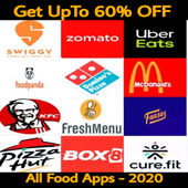 All in one Food Ordering App, Food Delivery Online icon
