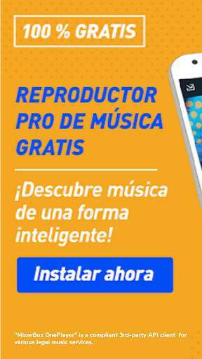 Musica MP3 Music Player Pro screenshot 1