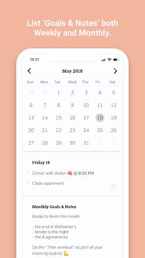 Listberry - agenda planner скриншот 3