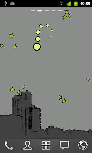 Night Sky Bot Live Wallpaper screenshot 3
