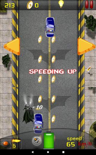 Bat Superhero Game: BatPod ride screenshot 9