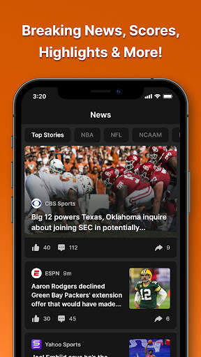 Halftime: Sports Chat, News, S screenshot 3