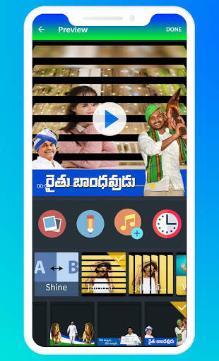 YS Jagan Photo to Video Maker with Song screenshot 2