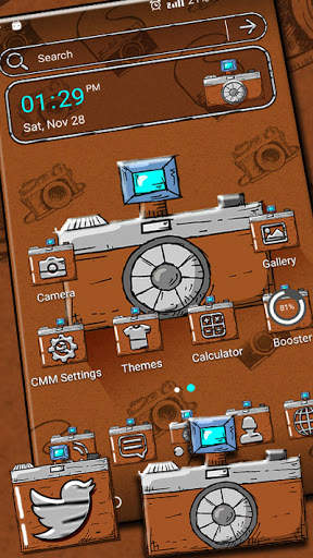 Camera Doodle Theme Launcher screenshot 1