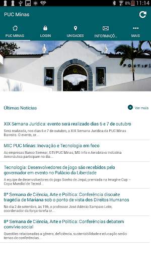 PUC Minas Mobile screenshot 1