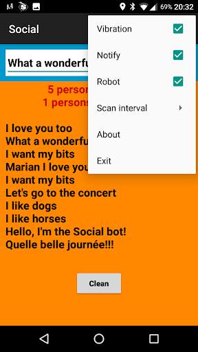 Social Bluetooth screenshot 2
