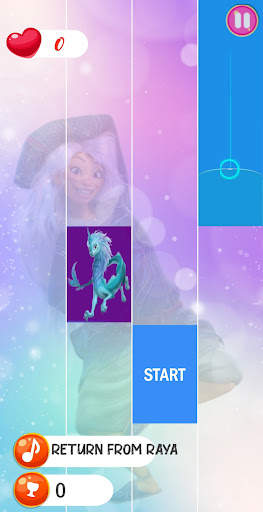 Raya and the Dragon piano game screenshot 4