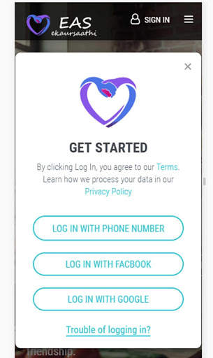 Ekaursaathi Dating App 1 تصوير الشاشة