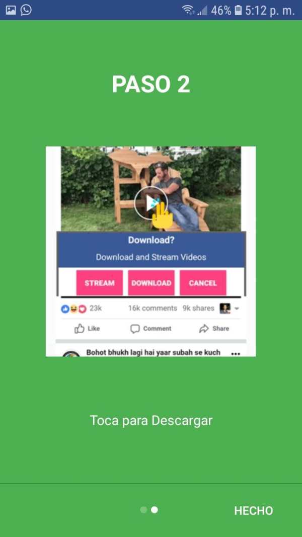 Descargar Videos de Facebook screenshot 2