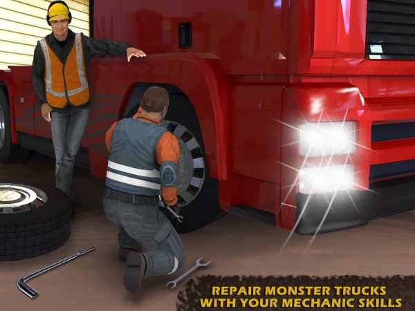 Army Truck Mechanic Simulator screenshot 1