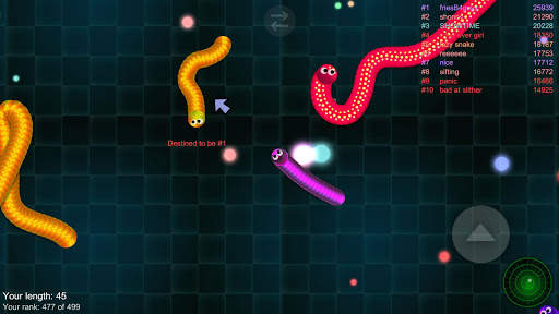 Snakes.io : Snake Zone Cacing Worm screenshot 1