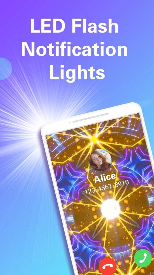 Vivid Caller–Caller screen theme changer LED Flash screenshot 4