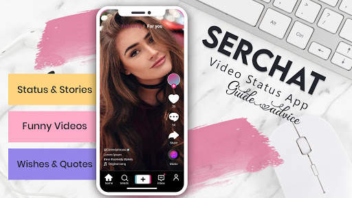 SerChat-Video Status App - Guide & Advice screenshot 1