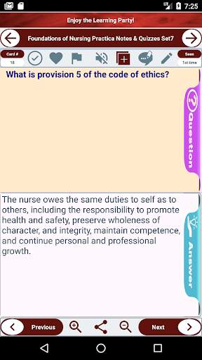 Foundations of Nursing Practice Exam Prep Q&A скриншот 6