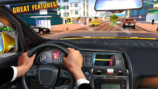 Taxi Simulator : Taxi Games 3D скриншот 2