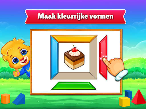 Kleuren en vormen: kleur spel screenshot 14