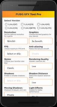 Pubg GFX  Tool Pro 🔧 screenshot 1