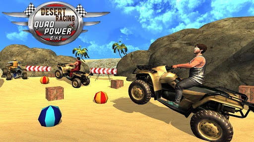 Desert Racing Quad Power Bike screenshot 15