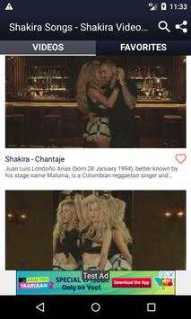 Shakira Songs - Shakira Video Song screenshot 2