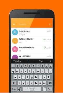 Messenger chat and Mico screenshot 2