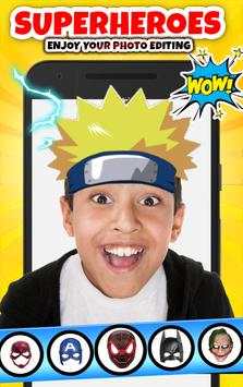 Superhero Camera Face Maker screenshot 5