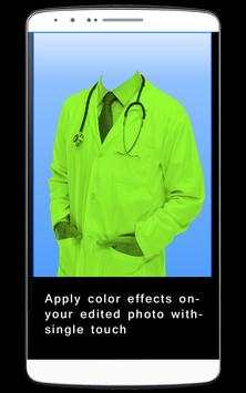 Men Doctor Suit Foto Maker screenshot 2