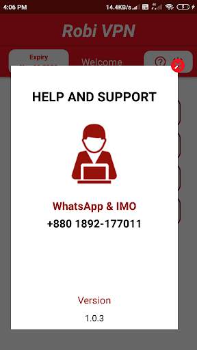 Robi VPN screenshot 1