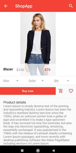 Shopping App Example screenshot 6