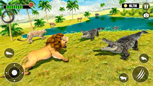 Angry Lion Simulator Lion Game screenshot 18