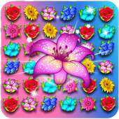 Flower Blast Match-3 Game logo