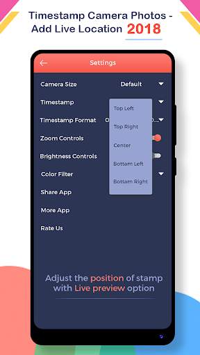 Timestamp Camera Photos - Add Live Location 2018 screenshot 3