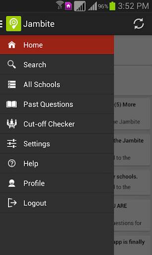 Jambite: Free JAMB, Post UTME & WAEC Past Question screenshot 14