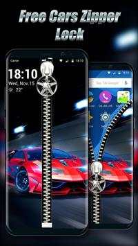 Car & zipper lock screen for you screenshot 1